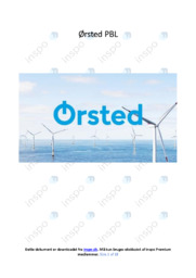 Ørsted PBL | Erhvervscase