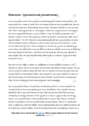 Coronavirus øk. konsekvenser | Samfundsfag