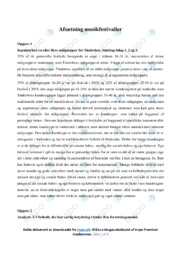 Analyse af Musikfestivaller | Afsætning