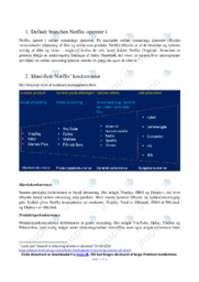 Netflix | Konkurrence | Afsætning