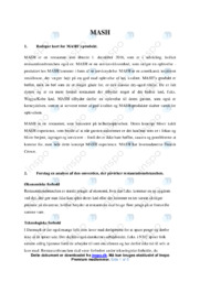 MASH | Noter til analyse | Afsætning