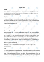 Klorofyl i Majs | Biologirapport