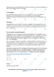 Modstandsbevægelsen | Opgave