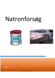 Natronforsøg v Kemirapport