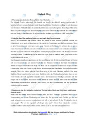 ‘Einfach Weg’ | Analyse