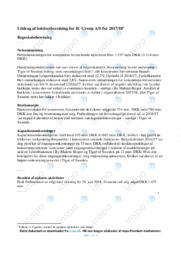 IC Group AS | VØ | Analyse noter