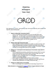 Grød | Analyse