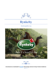 Rynkeby | Analyse
