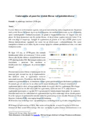 Cystisk fibrose ved gelelektroforese | Forsøg