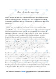 Stilladset | Analyse | Peter Seeberg