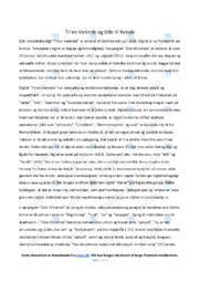 ‘Til en Veninde’ | Sammenlignende analyse