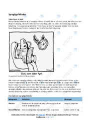 Sproglige billeder | Dansk Noter