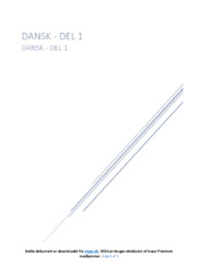 Noter til dansk litteraturhistorie | DHO