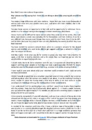 Red Cross International Organization | Job application