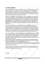 The Stonewall Riots | Essay