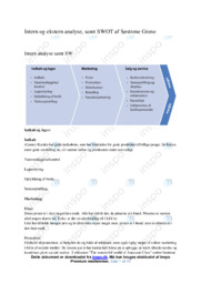 Søstrene Grene | Analyse | Afsætning