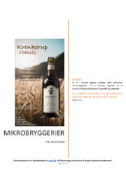 Mikrobryggerier | Analyse