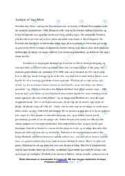 Ane-Mette | Analyse | Henrik Pontoppidan