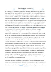 Det forsømte corona år | Dansk Essay