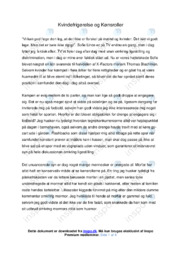 Kvindefrigørelse og Kønsroller | Essay