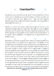 Reklamefilmen | Analyse | Coop