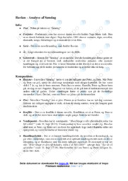 Søndag | Analyse | Naja Marie Aidt