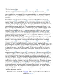 Tale | Analyse | Carsten Jensen