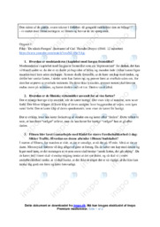 De nåede Færgen | Noter Analyse | Carl Theodor Dreyer