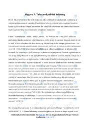 Kammerater… Arter… Arter… Arter… | Analyse | Politiken