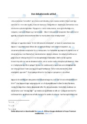 Armadilio | Analyse | Janus Metz Pedersen