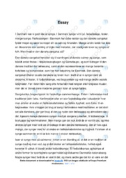 Fællessangen i Danmark | Dansk essay | Noter