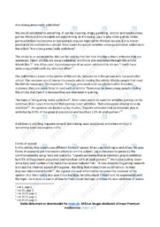 Are video games really addicitive | Engelsk | Noter