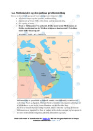 Mellemøsten og den jødiske problemstilling | Opgave