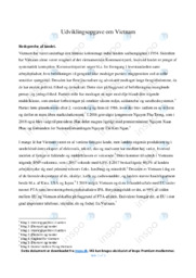 Udviklingsopgave om Vietnam | IØ opgave