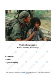 USA’s deltagelse i vietnamkrigen | SRO