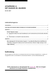 Det danske øl-marked | Afsætning