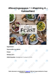 Købsadfærd | Afsætning