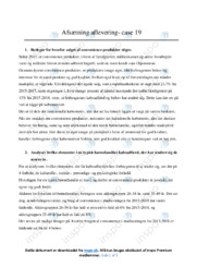 Convenience-produkter | Analyse