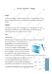 Osmose i kartofler | Rapport