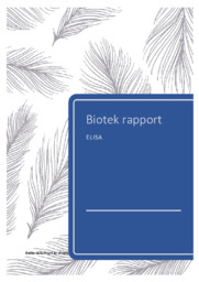 ELISA-test | Bioteknologirapport