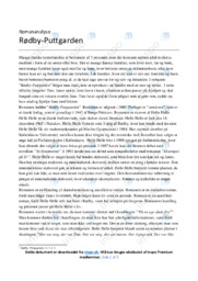 Rødby-Puttgarden | Analyse | Helle Helle