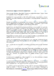 Analyse af Danmark mit fædreland