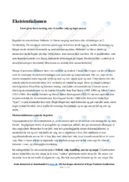 Martin A. Hansen & Karen Blixen | Noter Analyse