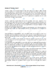 Kvinden i baren | Analyse | Naja Marie Aidt