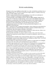 Reklameskibet | Analyse | Otto Gelsted