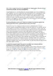 George Brandes | Noter Analyse