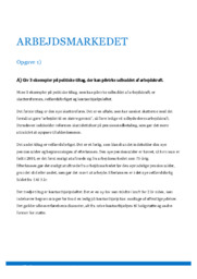 Arbejdsmarkedet | International økonomi