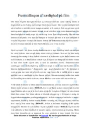 Skjold og Isabel | det første breakup | Analyse | E. N. Hansen