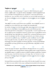 Sproget | det hemmelige pensum | Analyse | Jyllands posten