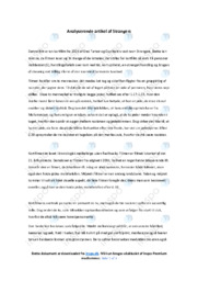 Strangers | Analyse | Erez Tamor